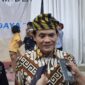 Pelantikan Pengurus Keraton Kainmas di Lapangan Dr. La Sina S.H, M.Hum, Samarinda pada Minggu (27/4/2025) malam. (Foto: Ist)