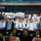 Peluncuran Program Unggulan “Gratispol Menuju Generasi Emas” pada (21/4/2025) di Plenary Hall GOR Kadrie Oening Sempaja, Samarinda. (Foto: Ist)