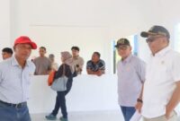 Pansus LKPj DPRD Kaltim Tinjau Proyek Pembangunan Sekolah di PPU, Selasa (6/5/2025). (Foto: Ist)