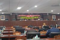 Rapat Paripurna ke 13 DPRD Kaltim pada Rabu (30/04/2025) di Gedung D Lantai 6 Kantor DPRD Kaltim. (Foto: Ist)