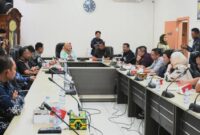 Kunjungan Kerja Komisi II DPRD Kaltim ke DPRD Kota Balikpapan, Kamis (15/5/2025) (Foto : Humas Sekretariat DPRD Kaltim)