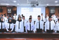 117 tenaga honorer sekretariat DPRD Kaltim resmi diangkat menjadi PPPK melalui proses Daring. (Foto: Ist)