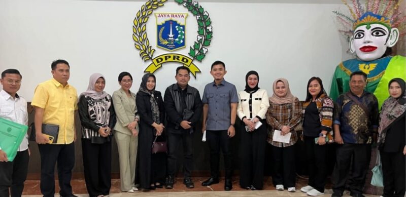 Kunjungan Banmus, Banggar dan Bapemperda DPRD Kaltim ke DPRD DKI Jakarta, Rabu (7/5/2025). (Foto: Ist)