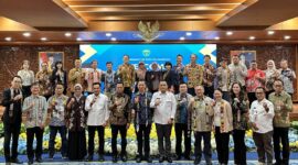 Kegiatan Dialog bersama Delegasi TETO di Ruang Ruhui Rahayu, Kantor Gubernur Kaltim, Jumat (16/5). (Foto : Humas Sekretariat DPRD Kaltim)