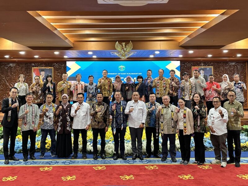 Kegiatan Dialog bersama Delegasi TETO di Ruang Ruhui Rahayu, Kantor Gubernur Kaltim, Jumat (16/5). (Foto : Humas Sekretariat DPRD Kaltim)
