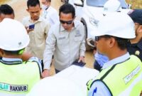 Pansus LKPj DPRD Kaltim saat meninjau ke wilayah Utara. (Foto: Ist)