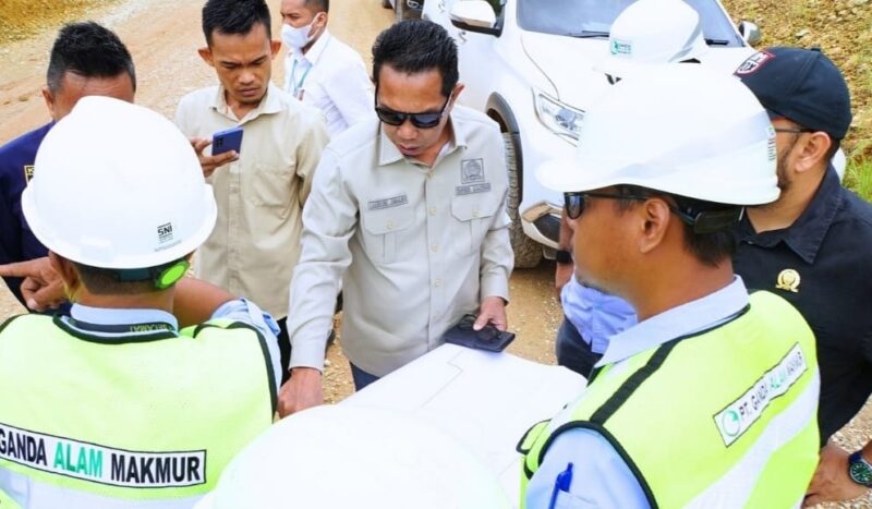 Pansus LKPj DPRD Kaltim saat meninjau ke wilayah Utara. (Foto: Ist)