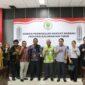 Sekretariat DPRD Provinsi Kaltim menerima kunjungan kerja dari DPRD Kabupaten Kutai Barat. (Foto: Humas Sekretariat DPRD Kaltim)