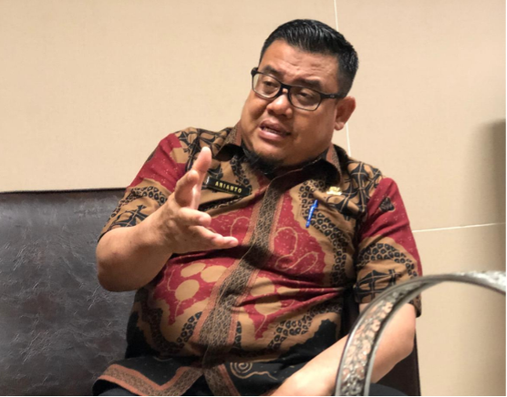 Plt Kepala Dispar Kukar, Arianto. (Foto: Ist)