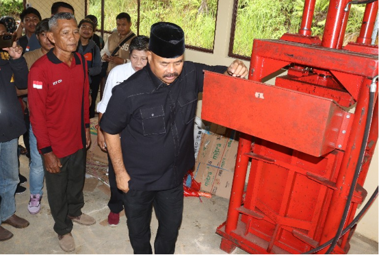 Bank Sampah Asri yang sebelumnya diresmikan oleh Bupati Kukar. (Foto: Ist)