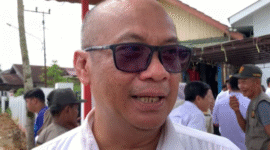 Kepala DLHK Kukar, Slamet Hadiraharjo. (Foto: Ist)