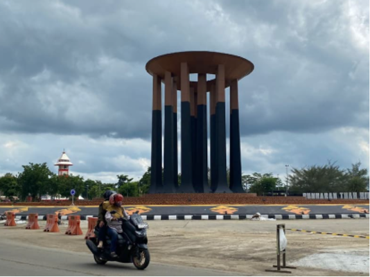 Bundaran Tuah Himba. (Foto: Ist)