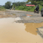 Jalan poros hulu Kukar. (Foto: Ist)