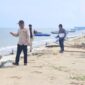 Pansus LKPj DPRD Kaltim tinjau proyek pengaman Pantai Tanjung Jumlai, PPU. (Foto: Ist)