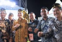 Anggota Komisi III DPRD Kaltim, Baharuddin Muin Hadiri TTG XI Kaltim 2025 di PPU, pada Rabu (30/04/2025) malam. (Foto: Ist)