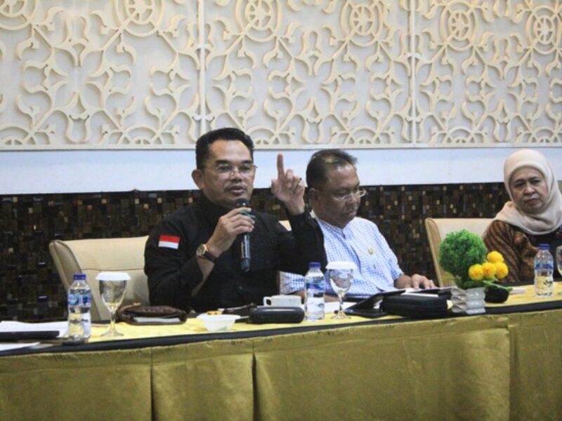 Ketua DPRD Kaltim dan Komisi I DPRD Kaltim Lakukan Monitoring Hotel Royal Suite Balikpapan. (Foto : Humas Sekretariat DPRD Kaltim)