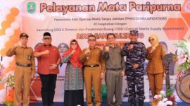 Peluncuran USG 4 Dimensi, serta peresmian Ruang Central Sterile Supply Department (CSSD) di RSUD Sangkulirang, Kutim, Selasa (6/5/2025). (Foto: Ist)
