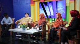 Wakil Ketua DPRD Kaltim, Ananda Emira Moeis, jadi narasumber pada dialog publika TVRI, Kamis, (8/5/2025). (Foto: Ist)