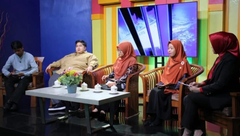 Wakil Ketua DPRD Kaltim, Ananda Emira Moeis, jadi narasumber pada dialog publika TVRI, Kamis, (8/5/2025). (Foto: Ist)