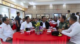 Ketua DPRD Kaltim, Hasanuddin Mas'ud hadiri Rakor Swasembada Pangan di Auditorium Kodam VI/Mulawarman, Balikpapan, Kamis (8/5/2025). (Foto: Ist)