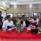 Ketua DPRD Kaltim, Hasanuddin Mas'ud hadiri Rakor Swasembada Pangan di Auditorium Kodam VI/Mulawarman, Balikpapan, Kamis (8/5/2025). (Foto: Ist)
