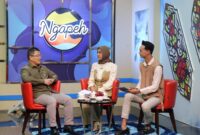 Sekretaris Komisi IV DPRD Kaltim, Muhammad Darlis Pattalongi Jadi Narasumber Talkshow di TVRI Kaltim. (Foto: Ist)