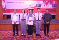 Wakil Ketua DPRD Kaltim, Ekti Imanuel hadiri Seleksi Calon Paskibraka tingkat Provinsi tahun 2025. (Foto: Ist)