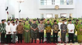 Sulasih hadiri pelantikan PP MNU dan Rakernas PW MNU, Sabtu (10/5/2025). (Foto: Ist)
