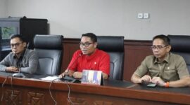 Komisi II DPRD Kaltim sambut kunjungan kerja DPRD Kukar. (Foto : Humas Sekretariat DPRD Kaltim)