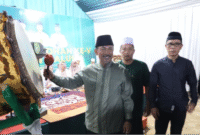 Sekda Kukar, Sunggono membuka kegiatan festival ramadan di Maluhu. (Foto: Ist)