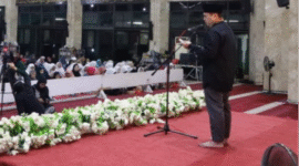 Kegiatan malam Nuzulul Qur’an dalam Rangka Peringatan Bulan Suci Ramadhan tahun 1446 H/ 2025 M Bertempat di Masjid Agung Sultan Sulaiman. (Foto: Ist)