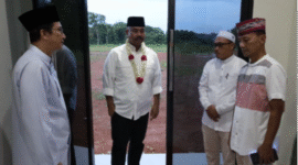 Bupati Kutai Kartanegara (Kukar) Edi Damansyah resmikan kantor Desa Loa Raya Kecamatan Tenggarong Seberang. (Foto: Ist)