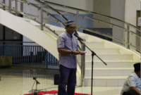 Aacara Khataman Al-Quran dan buka bersama, berlangsung di kantor Dispora Kukar. (Foto: Ist)