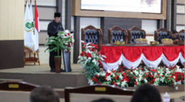 Laporan Keterangan Pertanggungjawaban (LKPJ) Kepala Daerah Bupati dan Wakil Bupati Kabupaten Kutai Kartanegara Tahun Anggaran 2024, dihadapan DPRD Kukar dalam Rapat Paripurna ke IV. (Foto: Ist)