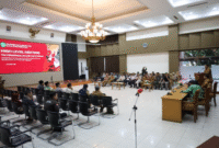 Rapat Koordinasi (Rakor) bertajuk High Level Meeting terkait pengendalian inflasi dan cipta kondusifitas. (Foto: Ist)