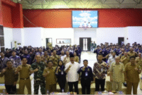 Bupati Kutai Kartanegara (Kukar) Edi Damansyah membuka kegiatan Bimbingan dan Latihan (Binlat) bagi calon mahasiswa PKN STAN. (Foto: Ist)