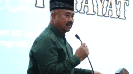 Bupati Kutai Kartanegara (Kukar) Edi Damansyah hadiri hari puncak Peringatan Harlah Fatayat NU ke-75 Tahun 2025 Bertempat di Pendopo Odah Etam. (Foto: Ist)