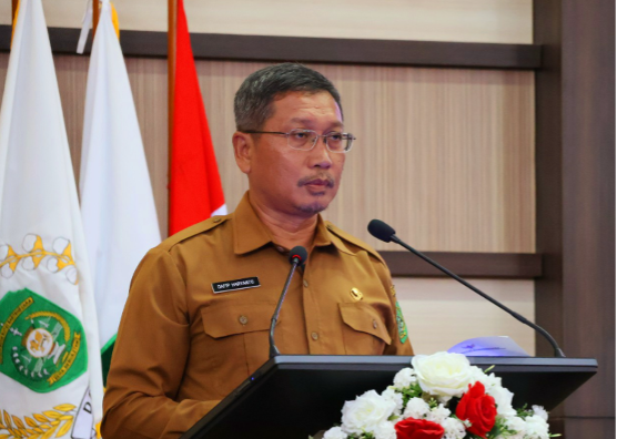 Pemerintah Kabupaten Kutai Kartanegara (Kukar) melalui Asisten III Setkab Kukar, Dafip Haryanto, mengajukan tujuh Rancangan Peraturan Daerah (Raperda) tentang pemekaran desa baru. (Foto: Ist)