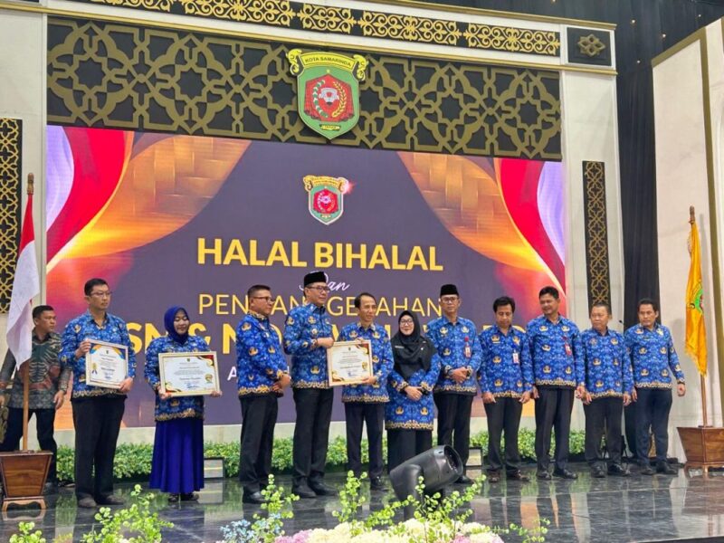 Pemkot Samarinda gelar Halal Bijalal dan Penghargaan ASN-Non ASN 2025. (Foto : Ist)