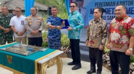 Peresmian Markas Komando (Mako) Detasemen Tentara Nasional Indonesia (TNI) Angkatan Udara (AU). (Foto : Ist)