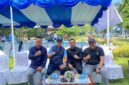 Anggota DPRD Kaltim, Baharuddin Demmu; Rektor UNMUL, Prof. Abdunnur; Anggota DPRD Kaltim, Firnadi Ikhsan; Ketua ISPIKANI Kaltim, M. Sinar Alam (Berturut-turut dari kiri ke kanan). (Foto: Ist)