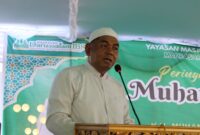 Peringatan Maulid Nabi 1447 H di Madrasah Darussalam IBS berlangsung khidmat, menghadirkan tausiyah Tuan Guru K.H. Muhammad Abrar serta meneguhkan komitmen madrasah dalam membangun generasi berkarakter. (Foto: Ist)